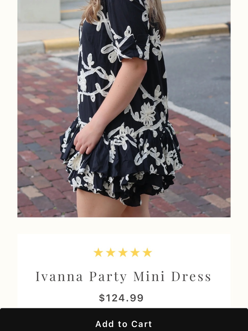 Sophie the Label Ivanna Party Mini Dress - Picture 2 of 11